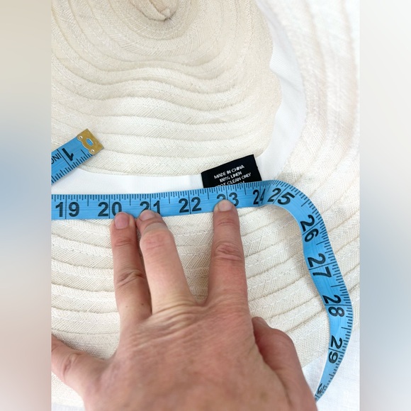 August Hat Company Natural Linen Hat - Picture 14 of 15